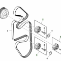 Engine Fan Drive Idler Pulley