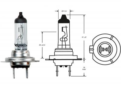 Bulb - H7 12V 55W