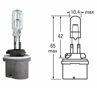 Bulb - 885 PG13 12V 50W