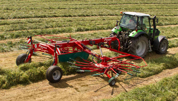 Twin Rotor Rakes